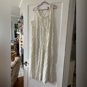 Floral White Floral Jumpsuit